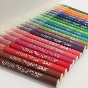 HELLO KITTY Colored Marker Pens  (2001) Collectors